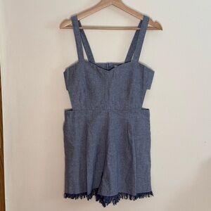 Cleobella Denim Sleeveless Romper